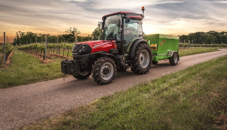 El nuevo tractor Case IH Quantum ofrece más prestaciones a las empresas especializadas 