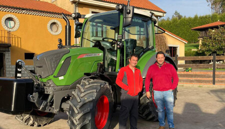 Agrícola Patricio entrega Fendt 310 Vario a la sociedad S.A.T Bartuelo