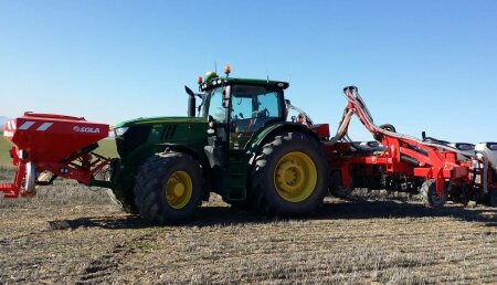 SOLA Maquinaria Agrícola  DEMOSTRACIÓN de SIEMBRA VARIABLE 