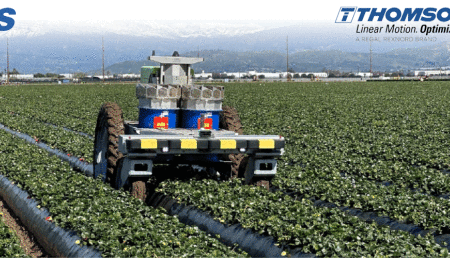 Los robots agrícolas autónomos optimizan el control de plagas con actuadores lineales eléctricos