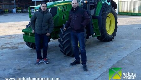 Agrícola Noroeste entrega John Deere 6130M  en Valdefinjas.