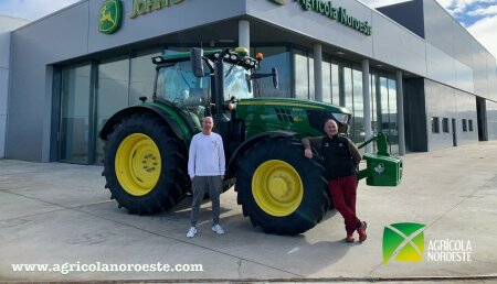 Agrícola Noroeste entrega John Deere 6R - 6155R a Jose