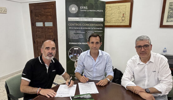 Case IH, New Holland y EFAS firman un acuerdo estratégico para fomentar la formación de jóvenes y su acceso al mercado laboral agrario
