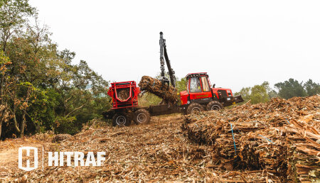 Hitraf Entrega autocargadores Komatsu855  a Greenalia 