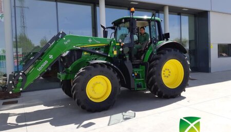 Agrícola Noroeste entrega John Deere 6155M a Hnos Panero