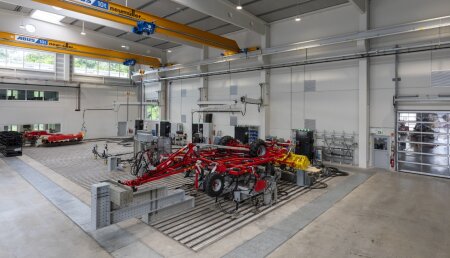 Centro de pruebas de PÖTTINGER con nuevas capacidades