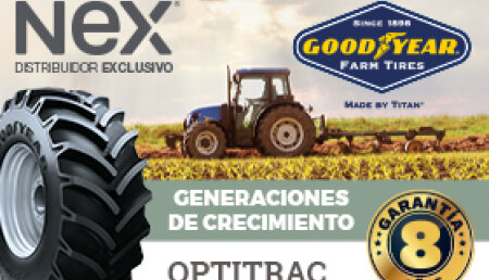 Nex Tyres, distribuidor especialista en neumáticos de agricultura, refuerza su stock para la temporada de cosechadora