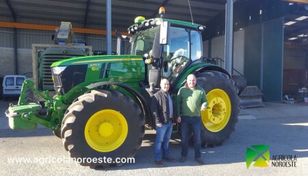  Agrícola Noroeste entrega John Deere 6250R a ICOS SCG 