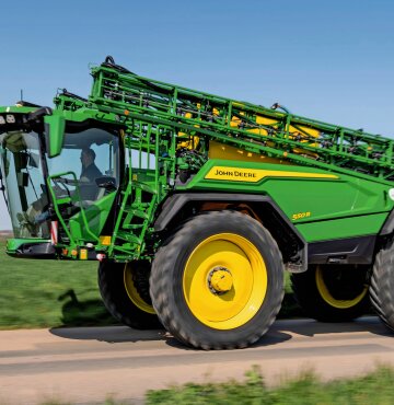 Presentación del nuevo pulverizador autopropulsado 500R de John Deere