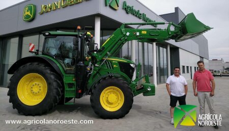 Agrícola Noroeste  entrega John Deere 6175R + 663R