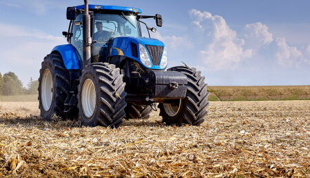 AGRIMAX V-FLECTO:  el neumático de BKT diseñado para el laboreo rotativo en primavera