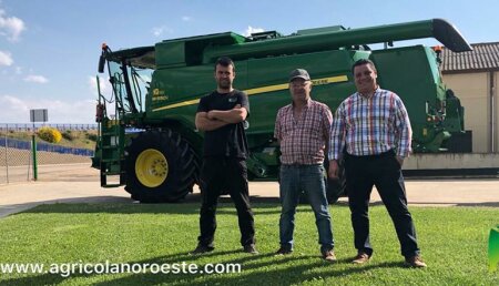 Agrícola Noroeste entrega John Deere  W650 a Mateo