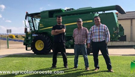 Agrícola Noroeste entrega John Deere  W650 a Mateo