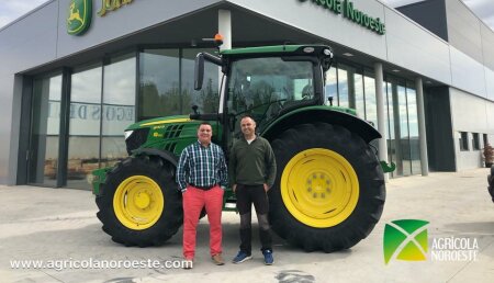 Agrícola Noroeste entrega John Deere  6130R a Jaime 