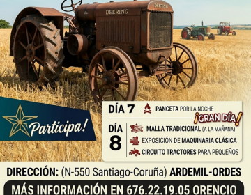 Malla Ardemil 2026: tradición, tractores clásicos y cultura agrícola vuelven a reunirse en Ordes