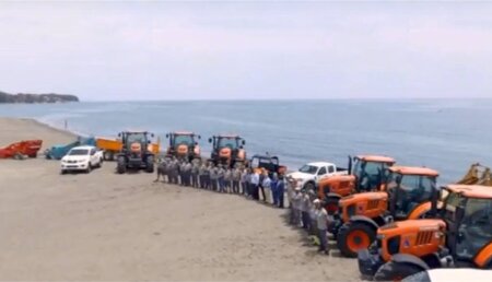 Kubota desembarca en las playas de Estepona