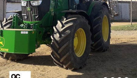 Agrícola Castellana entrega  John Deere 6250R en Gaton de Campos (Valladolid) 