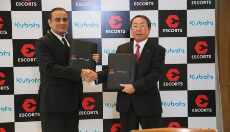 Kubota crea una “joint venture” con la compañía india Escorts Ltd