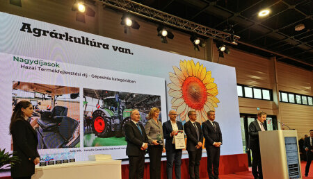 El Fendt 728 Vario gana el Premio a la Innovación en Hungría