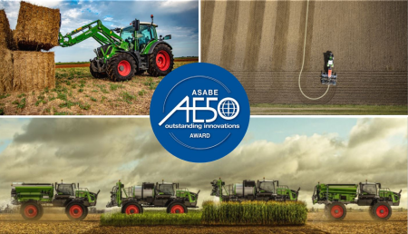 Tres productos Fendt galardonados con el premio AE50 2022