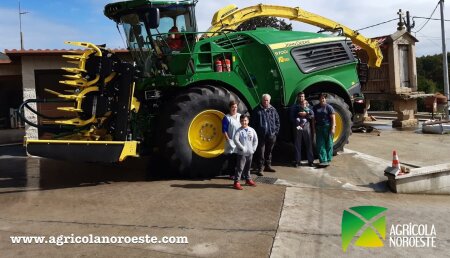 Agrícola Noroeste  entrega John Deere 9700  a Servicios Agricolas Bermudez