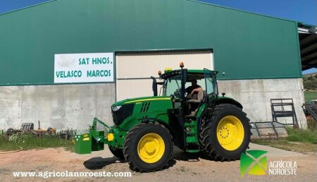 Agrícola Noroeste entrega John Deere  6R - 6215R a SAT Hermanos Velasco Marcos